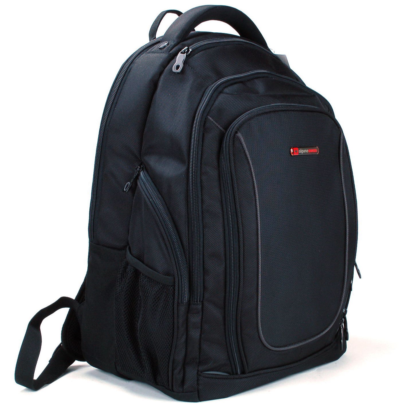 Alpine Swiss 15.6" Laptop Backpack Book Bag Notebook Case Computer Back Pack NEW