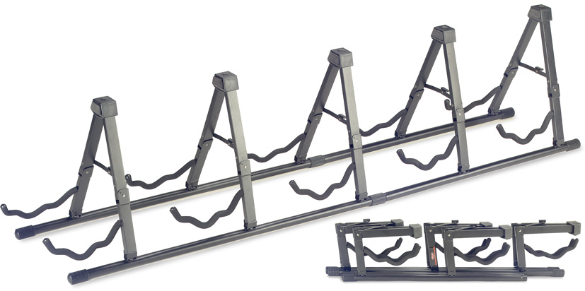 STAGG Black Stand for Five Acoustic or Electric Guitars at Sears.com