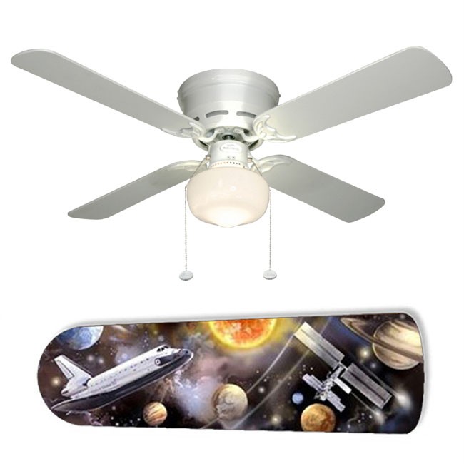 Silver Springs Planets Outer Space Shuttle 42" Ceiling Fan and Lamp at Sears.com