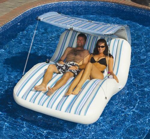 SPLASHNET Huge Floating Cabana Swimming Pool Lake Float Raft at Sears.com