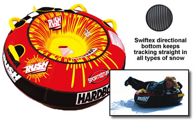 Sportsstuff Rush 40" Inflatable Snow Tube Winter Sled Sledding at Sears.com