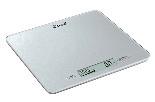 Escali Alta 22 lb High Capacity Digital Scale w/ Tare Feature - Silver Escali Alta 22 lb High Capacity Digital Scale w/ Tare Feature - Silver