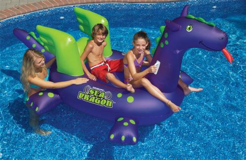 SPLASHNET Giant Sea Dragon Swimming Pool Float Raft Tube at Sears.com