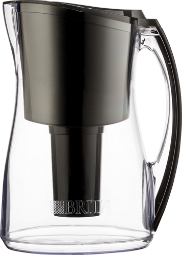 Brita 8 Cup Marina Electronically Filtered Water Pitcher - Black at Sears.com