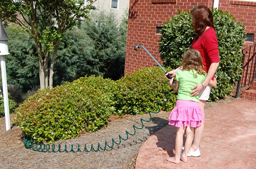 Griffith Creek Forest Green Lawn & Garden 75' Coil Hose w/ Solid Brass Ends at Sears.com