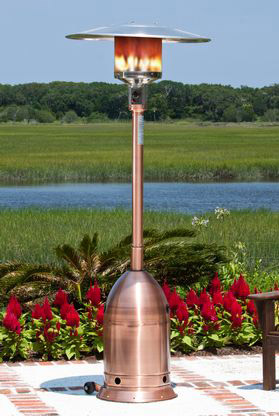 Fire Sense Copper Fnsh Deco Commercial Patio Heater 46,000 BTU at Sears.com