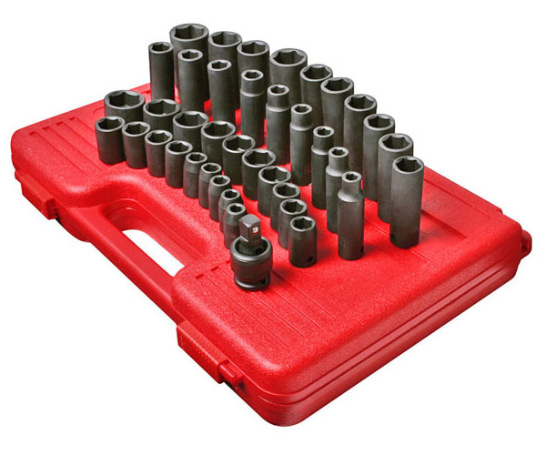 Sunex 2669 Impact Sockets  Metric  1/2 Inch Drive 39 Piece Tool Set at Sears.com