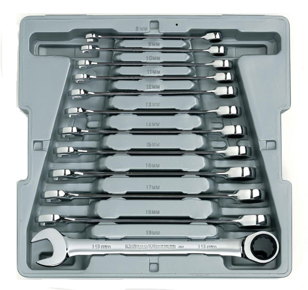 GearWrench 9412 12 Piece Metric Ratchet Wrench Set at Sears.com