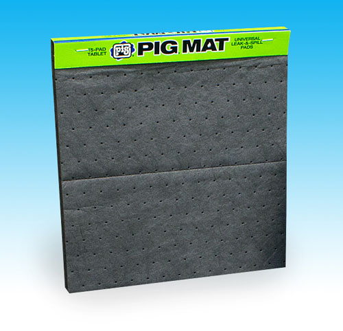 New Pig Oil Absorbent Mat Tablet 14"X14.25" 15 Pack at Sears.com