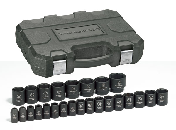 GearWrench 84933 25 Piece Metric Impact Socket 1/2" Drive Set at Sears.com