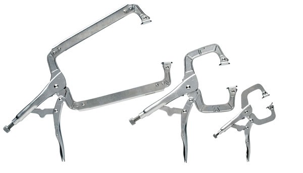 EASTWOOD Locking C-Clamp Secure Grip Pliers 3 Piece Vise Clamping Plier Set at Sears.com