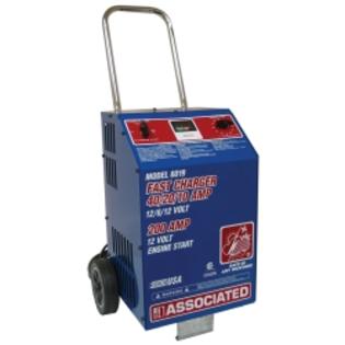 Associated CHARGER, 6/12V 40/20/10A WITH TIMER, 200 AMP CRANK ASSIST, WHEELS, MADE IN USA Associated CHARGER, 6/12V 40/20/10A WITH TIMER, 200 AMP CRANK ASSIST, WHEELS, MADE IN USA