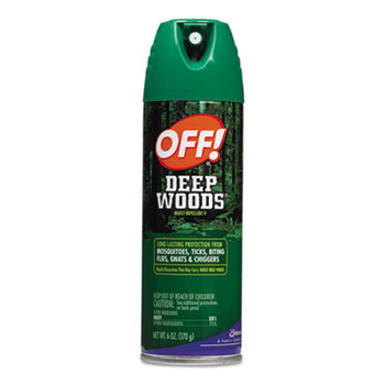 Diversey Deep Woods Off!, 6-oz. Aerosol Can, 12 Cans/Carton at Sears.com