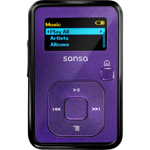 Sandisk Corp SanDisk Sansa Clip+ SDMX18R-004GI-A57 4 GB Flash MP3 Player - Indigo - SANDISK CORP - SDMX18R-004GI-A57 at Sears.com
