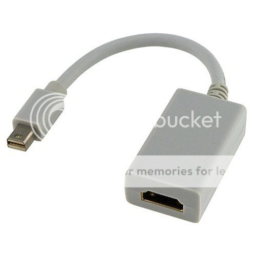 Patazon Thunderbolt Mini Displayport to HDMI TV Cable Adapter for MacBook MacBook Pro Mac Book Air 1080P at Sears.com