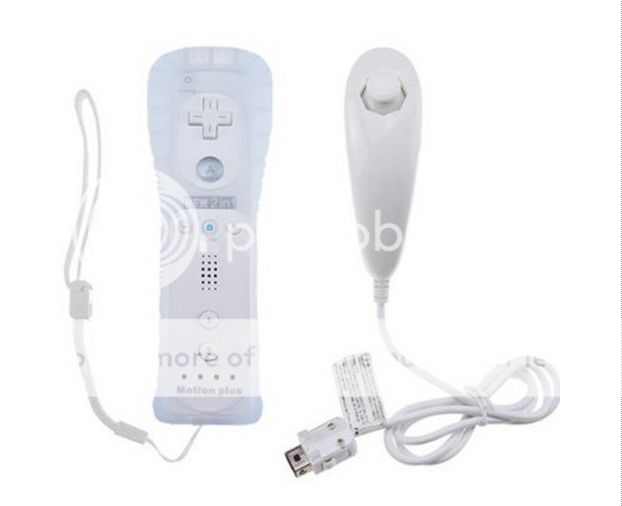 Patazon Built-in Motion Plus Remote Controller Nunchuck For Wii at Sears.com