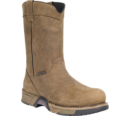 ROCKY 5639 11" Wellington Boots Work Shoes Brown Men SZ at Sears.com