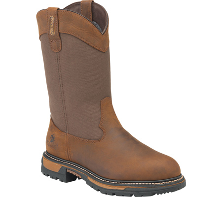 ROCKY 2867 10" Ride Wellington Boot Pull-On Brown Men Wide at Sears.com