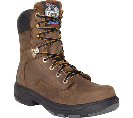 GEORGIA G9644 8" WP CMPTOE Boots Work Shoe Brown Men SZ Wide at Sears.com