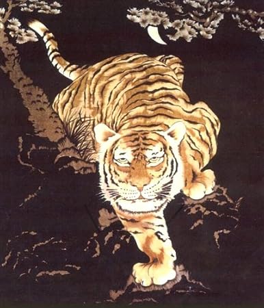 Ann's Trading Co. Inc. Crouching Mountain Tiger Soft Blanket Full/Queen Size Brown at Sears.com