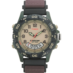 UPC 753048210770 product image for Timex Expedition Resin Combo Classic Analog Green/Black/Brown | upcitemdb.com