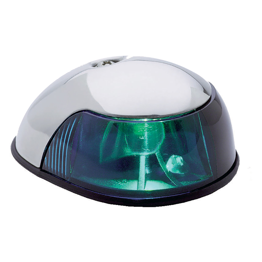 Attwood 2-Mile Deck Mount, Green Sidelight - 12V - Stainless Steel Housing at Sears.com