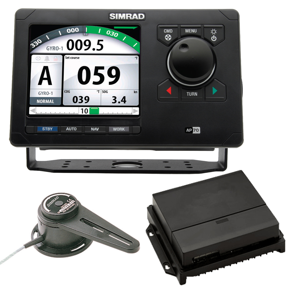 Simrad AP70 Autopilot Pack w/AP70, AC70, RF300 & Requires Rate Compass RC42 at Sears.com