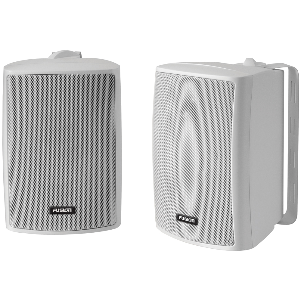 FUSION 4 Compact Marine Box Speaker - (Pair) White at Sears.com