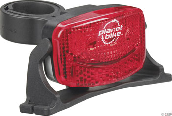 Planet Bike Blinky-3 helmet tail light, 3 red LED at Sears.com