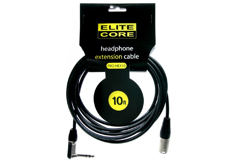 Elite Core EC-PRO-HEX10 10' Headphone Extension Cable (1/4 Elite Core EC-PRO-HEX10 10' Headphone Extension Cable (1/4