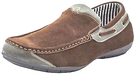 Franco Vanucci Men's 47005 Brown Faux Suede Casual Shoes Franco Vanucci Men's 47005 Brown Faux Suede Casual Shoes