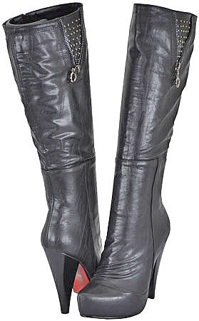 Yoki Women's Heather Black Fashion Boots at Sears.com
