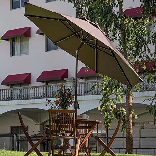 Abba Patio Ap9388ctac 9 Patio Umbrella Market Outdoor Abba Patio Abba Patio 9 Ft Outdoor Market Aluminum