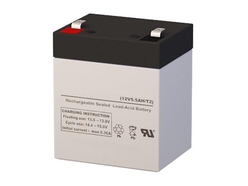 Batterysharks HP12-30W 12 Volt 5.5 AmpH SLA Replacement Battery with F2 Terminal Batterysharks HP12-30W 12 Volt 5.5 AmpH SLA Replacement Battery with F2 Terminal