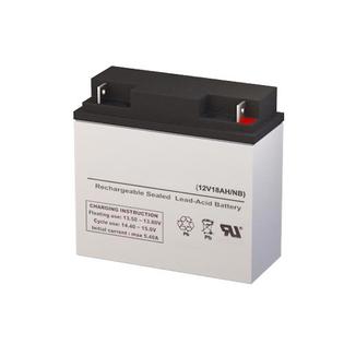 Batterysharks SW12160 12 Volt 18 AmpH SLA Replacement Battery with NB Terminal Batterysharks SW12160 12 Volt 18 AmpH SLA Replacement Battery with NB Terminal