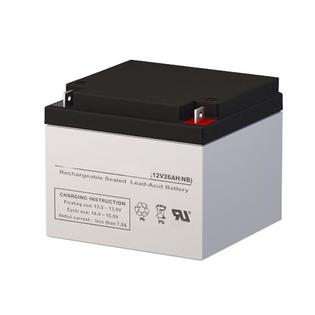 Batterysharks RT12260H 12 Volt 26 AmpH SLA Replacement Battery with NB Terminal Batterysharks RT12260H 12 Volt 26 AmpH SLA Replacement Battery with NB Terminal