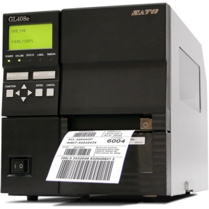 Sato - WWGL08081 - Sato GL408e Network Thermal Label Printer - Monochrome - 10 in/s Mono - 203 dpi - Serial, USB,