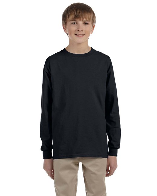 Jerzees 29BL Youth 5.6 oz., 50/50 Heavyweight Blend Long-Sleeve T-Shirt at Sears.com