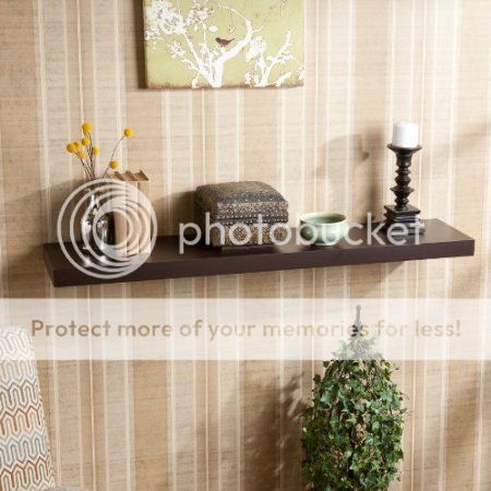 Welland Floating Wall Shelf Wood Display Shelving (Espresso, 36 inch) at Sears.com