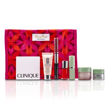 Check out Clinique Travel Set: Moisture Surge + CC Cream + Eye Cream + Makeup Palette + Mascara & Lipgloss + Lipstick #15 + Nail Polish + Bag 7 - ShopYourWay