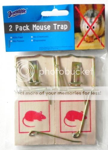 CONSTRUCTOR Two Pack Wooden Mouse Trap lot of 3 SKU: 4131-1 at Sears.com