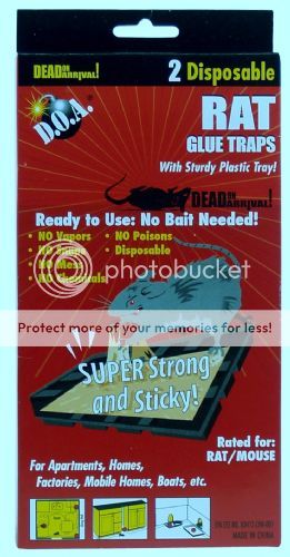 CONSTRUCTOR 2 Pack Rat Glue Traps LOT of 3 SKU: DOA-GRT2 at Sears.com