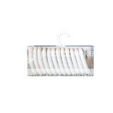 Shower Curtain Rings 12 pieces in a Pack WHITE SKU:8012-2