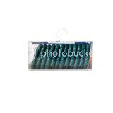 Shower Curtain Rings 12 pieces in a Pack HUNTER GREEN SKU:8012-6