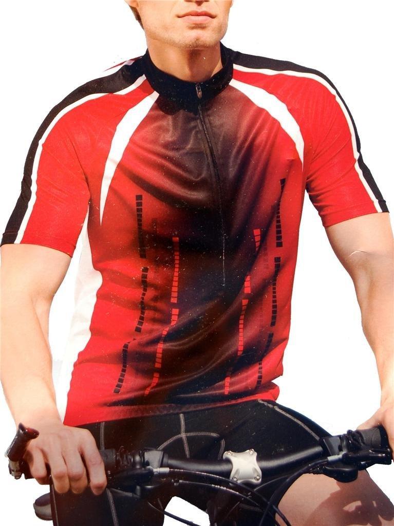 Maks Men's Sublimated Print Race Cut Short-Sleeve Biking Cycling Jersey at Sears.com