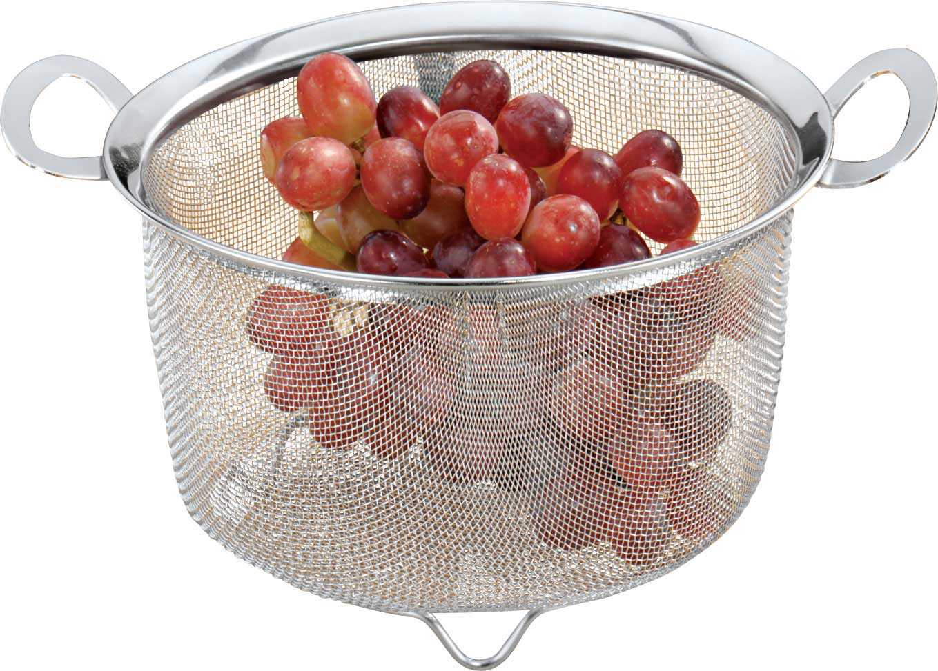 Miles Kimball Stainless Steel Mesh Basket by Miles Kimball