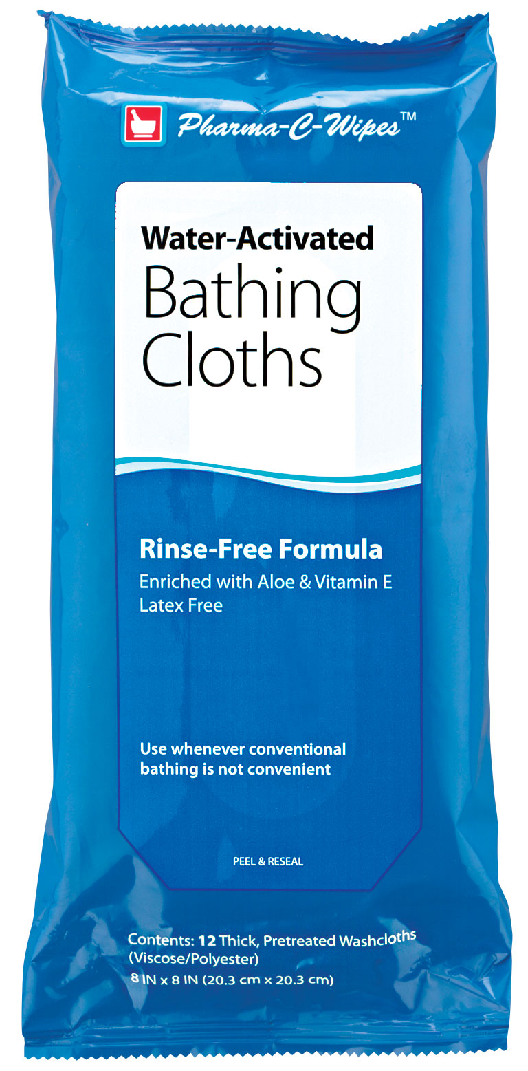 UPC 644098032200 product image for Water Activated No-rinse Bathing Cloths by EasyComforts | upcitemdb.com