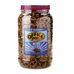 Office Snax Pretzel Assortment Old Fashioned Mini-Pretzel Twists, 40 oz Tub at Sears.com
