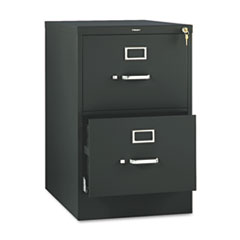 HON 510 Series Two-Drawer, Full-Suspension File, Legal, 29h x25d, Black at Sears.com