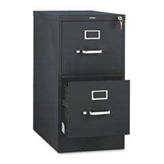HON 510 Series Two-Drawer Full-Suspension File, Letter, 29h x25d, Black at Sears.com